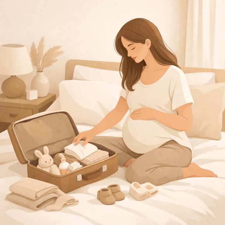 Valise de maternité : la liste indispensable pour accoucher sereinement