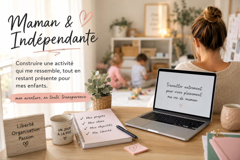 Pourquoi j&rsquo;ai décidé de créer une activité tout en restant maman